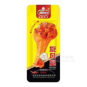 真食尚旋风腿黑鸭味休闲食品招商40g鸭腿