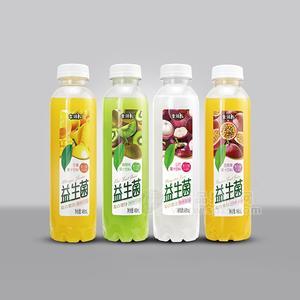 幸運(yùn)兒益生菌果汁飲料瓶裝招商488ml