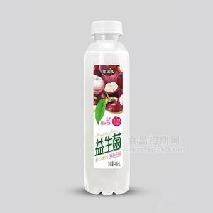 幸運(yùn)兒益生菌山竹果汁飲料瓶裝招商488ml
