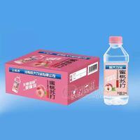 眾品妙蜜桃蘇打果味飲料招商350ml