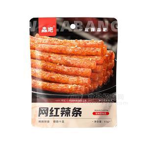 森吧網(wǎng)紅辣條調(diào)味面制品休閑食品65g