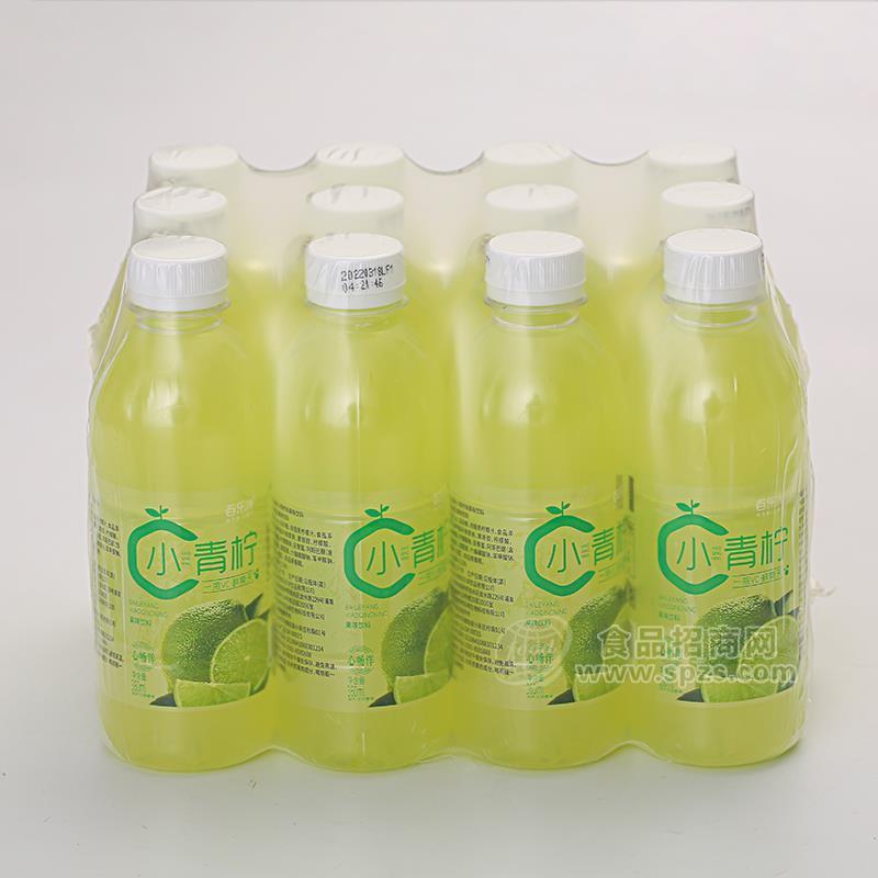 小青柠果汁饮料瓶装果汁饮料招商360ml×12