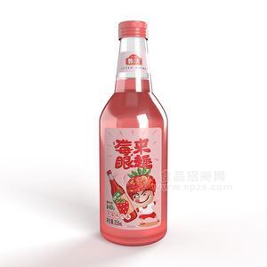 甄沃草莓味汽水果味飲料358ml