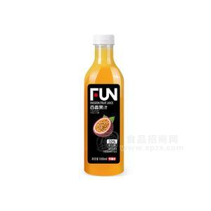 悦趣多复合乳酸菌百香果汁饮料1000ml
