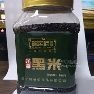 麓芭佰果园陕南黑米1000克