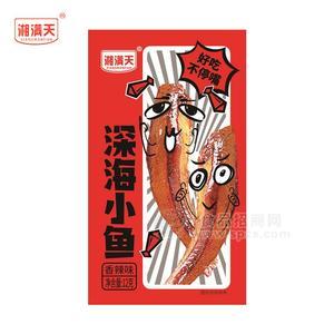 湘满天香辣味深海小鱼休闲食品12g