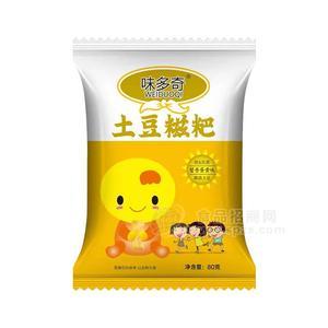 味多奇土豆糍粑蟹香蛋黃味休閑食品招商80g