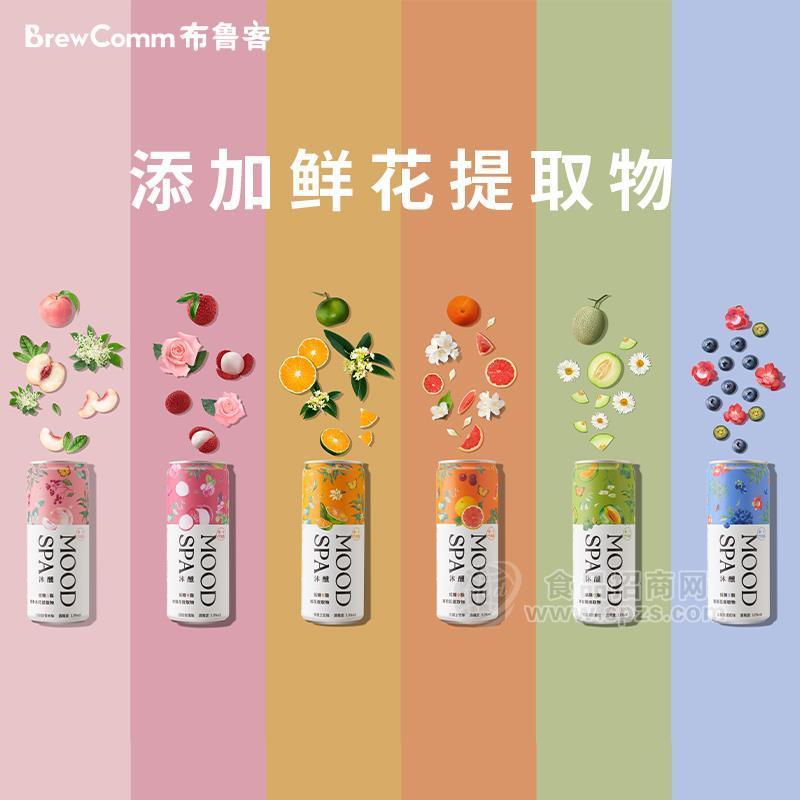 MOOD SPA沐醺果汁汽泡酒罐裝6種風(fēng)味330ml