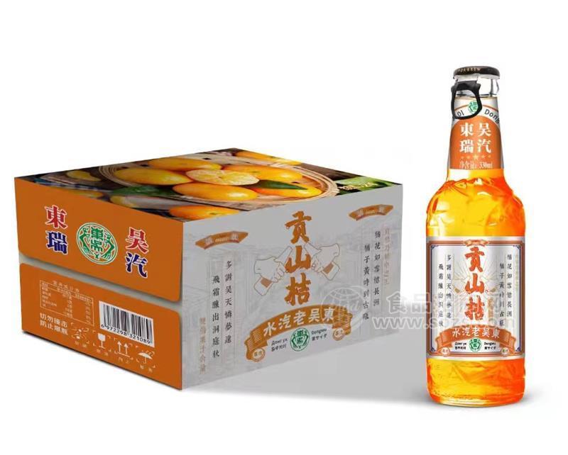 東吳瑞汽貢山橘汽水