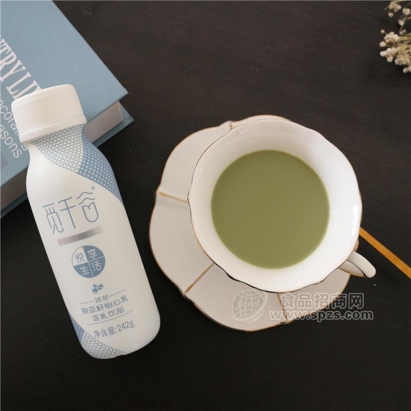 242g覓千谷奇亞籽怡心乳抹茶味含乳飲品