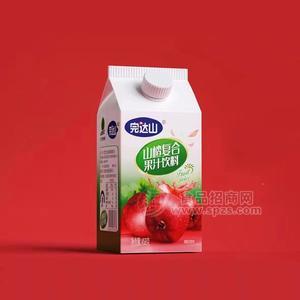 完达山山楂复合果汁饮料458g