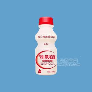 甄享菌草莓味乳酸菌風(fēng)味飲品340ml