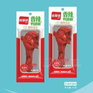 肯基佬香辣鴨翅根休閑食品招商45g