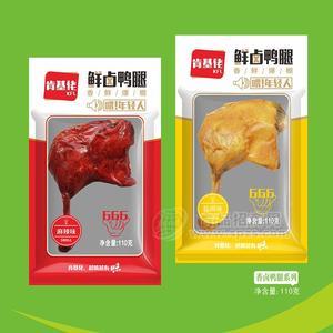 肯基佬麻辣味盐焗味鲜卤鸭腿110g