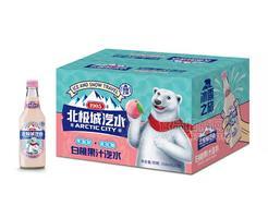 北極城白桃果汁汽水358ml*20瓶