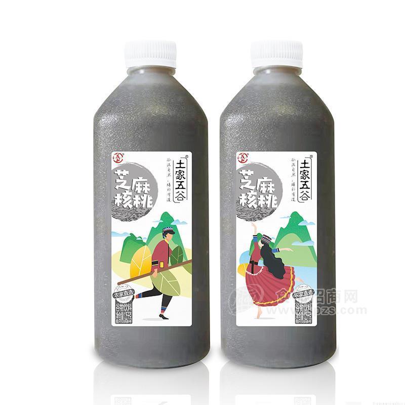 土家五谷芝麻核桃谷物飲料招商1.25kg