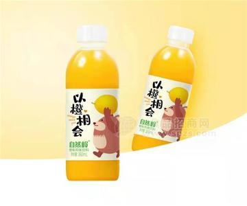 360毫升以橙相會(huì)橙味風(fēng)味飲料橙汁