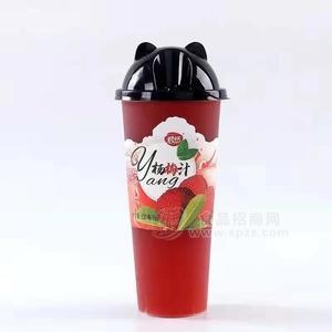 630毫升杨梅汁饮料杯装饮料