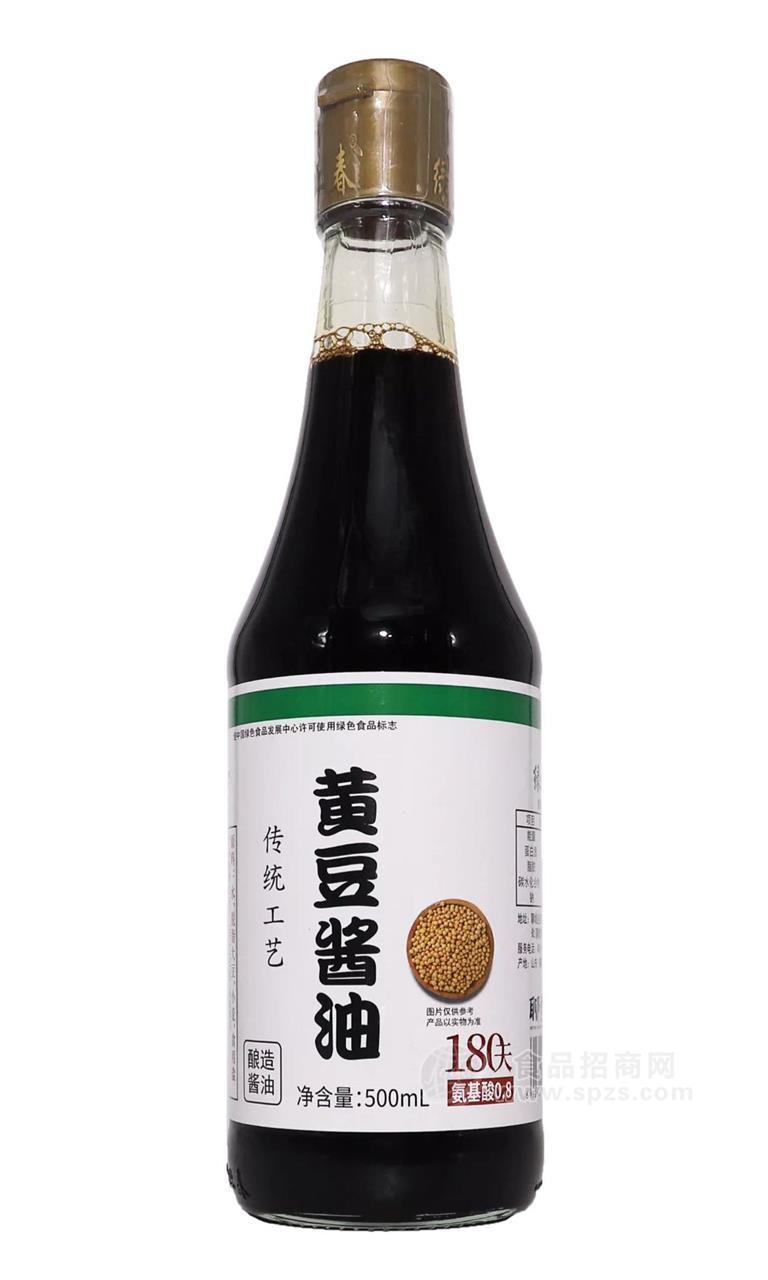 綠業(yè)純180天零添加醬油500ml×12瓶