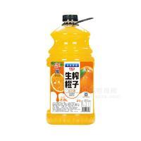 未来果园生榨山楂益生菌复合甜橙果汁饮料招商2.5L