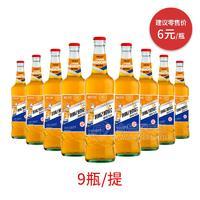 回忆公社橙味汽水饮料实图酒瓶装汽水招商550mlX9瓶