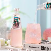 炫気冰峰汽水白桃樱桃味气泡水实物图招商325ml