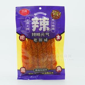 卫高黑椒牛排味辣条麻辣辣条袋装招商130g