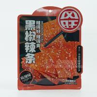 风旺麻辣味黑椒辣条调味面制品袋装招商90g