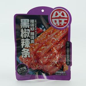 风旺孜然味黑椒辣条调味面制品袋装招商90g