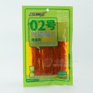 湘辣好麥02號(hào)爆鴨脯味辣條休閑食品70g