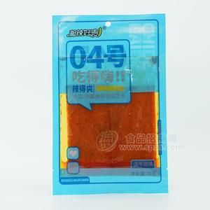 湘辣好麦04号卤牛肉味辣条休闲食品70g