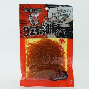 湘辣好麦吃得嗨蒜香味周一辣条零食休闲食品130g