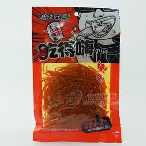 湘辣好麥吃得嗨蒜香味周一辣條零食休閑食品130g