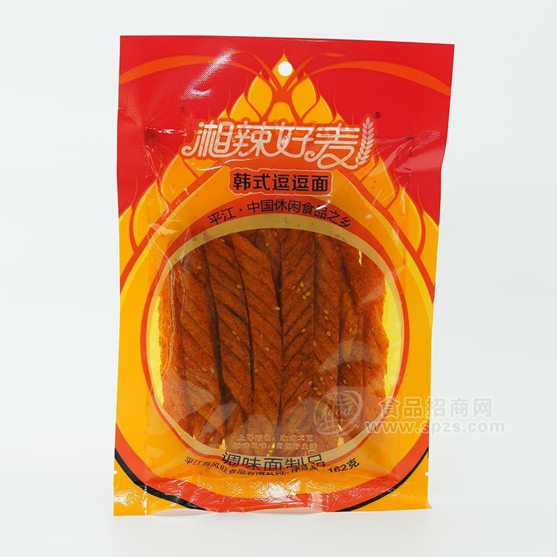 湘辣好麦韩式逗逗面辣条调味面制品小零食162g