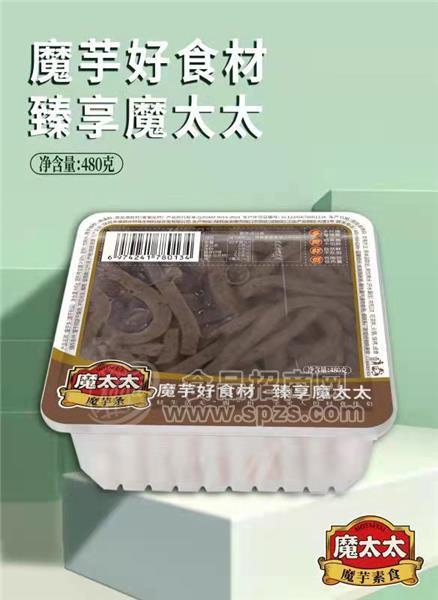 魔太太 魔芋素食 魔芋條 480g 盒裝 餐飲食材