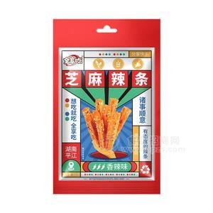 全享吃香辣味芝麻辣條休閑食品105g