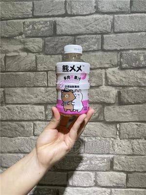 熊XX多肉茶果汁桃桃乌龙茶饮料