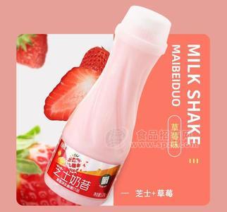 麦贝多芝士奶昔草莓味乳酸菌饮品 1.25L
