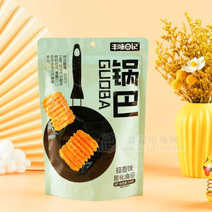 丰味日记蒜香味锅巴膨化食品招商138g