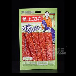 食上功夫香辣片調(diào)味面制品辣條招商92g