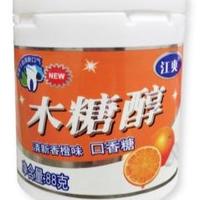 江爽口香糖/清新香橙味/广东汕头/包退包换招商/木糖醇/零食糖果