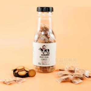 百罗萨海盐牛乳味小圆饼干独立小包装饼干招商308g