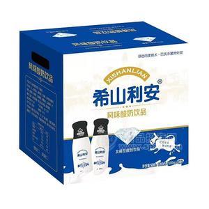 希山利安風(fēng)味酸奶飲品招商整箱裝發(fā)酵型酸奶代理原味酸奶批發(fā)廠家直銷1Lx6瓶