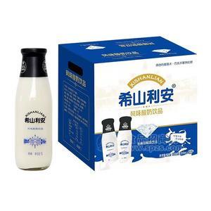 希山利安原味酸奶风味酸奶饮品整箱装酸奶招商1Lx6瓶