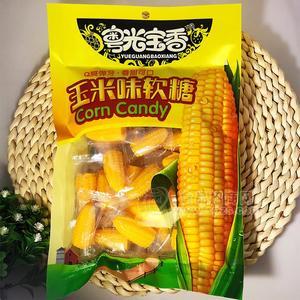 粤光宝香玉米味软糖糖果185g