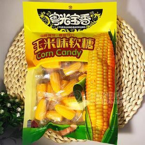 粵光寶香玉米味軟糖糖果185g