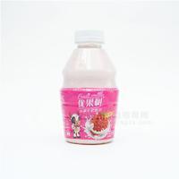 優(yōu)果樹米樂水果牛奶酸奶飲料乳酸菌飲品草莓味學(xué)生奶450ml