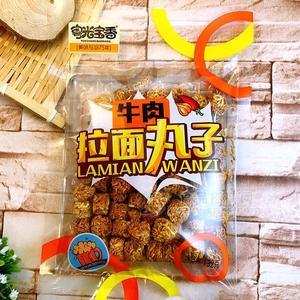 粤光宝香牛肉拉面丸子膨化食品132g