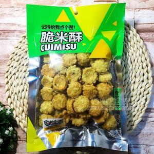 粤光宝香香葱味脆米酥膨化食品100g