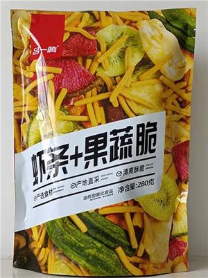 吕一鸣 虾条 果蔬脆280g 真空袋装